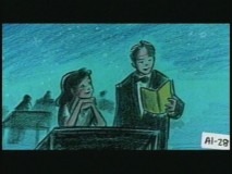 "Early Concept Story Reel" foresees interstitials starring host Danny and animator Crystal interacting with one another.
