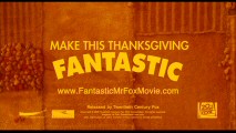 Many ignored the theatrical trailer's invitation to make Thanksgiving fantastic. But not me!