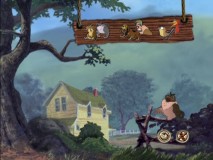 Pick out Big Mama's buddy in this line-up from the "Forest Friendship Game."