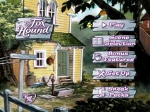 Try to contain your excitement at "The Fox and the Hound"'s inspired 25th Anniversary Edition DVD Main Menu.