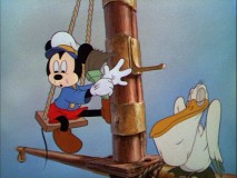 Who'd have guessed it? Mickey is the skipper in "Tugboat Mickey."
