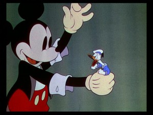 Mickey takes care of his top contender for Volume 1 status of the Funny Factory line.