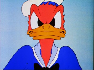 Red duck! Don't adjust your picture settings.