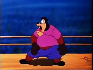 Pete's in for a surprise in "Canvas Back Duck."