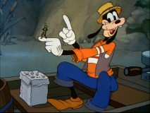 Goofy takes his pal Wilbur out for some fishing in "Goofy and Wilbur."