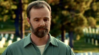 Military father Aaron Stark (Irish actor Brian F. O'Byrne) mourns the fact that his daughter is really dead (or is she?).