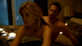 While Olivia (Sonya Walger) and Mark (Joseph Fiennes) have problems, staying decent for network television isn't one of them.