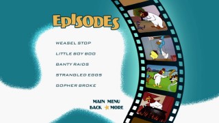 Four out of every five shorts is represented pictorially on the "Episodes" menu.