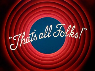It had to be done: the famous Looney Tunes/Merrie Melodies "That's All Folks!" sign-off must mean you're at the end of this review.