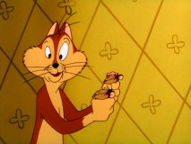 Junior the cat reconnects with the mice who raised him in "Mouse-Placed Kitten."