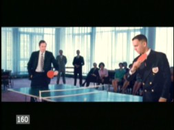 Forrest Gump played ping-pong with George Bush Sr. in this deleted scene, which is broken down in one of the "Seeing is Believing" visual effects shorts.