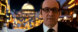 In the part of efficiency expert Clyde Northcutt, Kevin Spacey appears to add another threatening villain to his repertoire.