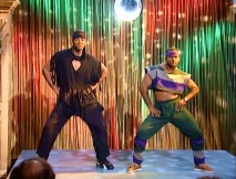 After their luck at Las Vegas gambling runs out, Will and Carlton try dance, grooving to the sounds of Sugarhill Gang's "Apache."