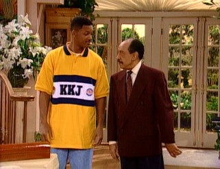 In the "Fresh Prince" series finale, classic sitcom characters like George Jefferson (Sherman Hemsley) are among the Banks mansion's prospective buyers.