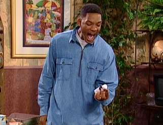 Will Smith (Will Smith) freaks out, having realized he's just given his cousin Hilary nighttime cold medicine in the day.