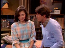 "Ready or Not", Mallory moves towards losing her virginity with college boyfriend Rick (Tom Byrd).