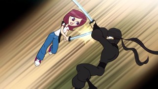 Elise gets to unleash her secret badass as her feud with a Japanese ninja is reawakened.