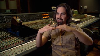 Composer Bear McCreary explains his palindromic theme score.