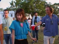 Parker Posey and a red cup-carrying Matthew McConaughey were among the cast members reunited for the Alamo Drafthouse Cinema's 10th anniversary outdoor moon tower screening in 2003.