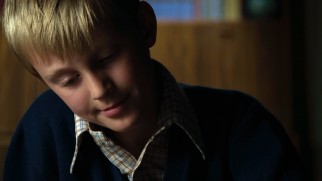 In re-enactment footage, Edward Speller plays the young, already curious James Cameron.