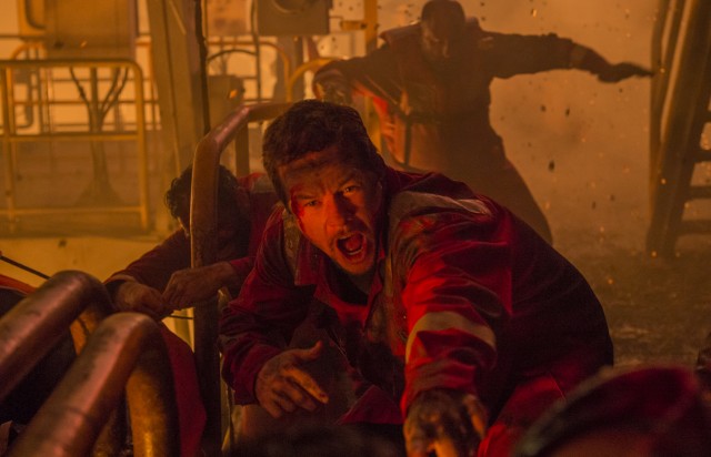 Mike Williams (Mark Wahlberg) tries to keep cool while all Hell breaks loose around him in "Deepwater Horizon."