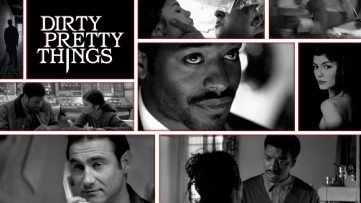 Eight rectangles feature black and white film clips or stills on the Blu-ray's main menu.