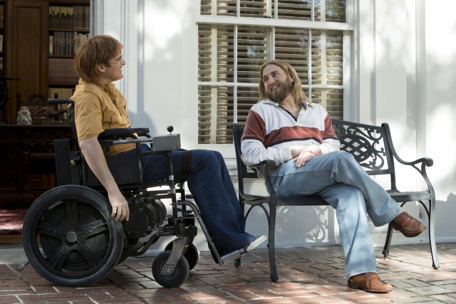 John Callahan (Joaquin Phoenix) eventually gets serious about getting clean under the sponsorship of Donnie Green (Jonah Hill).