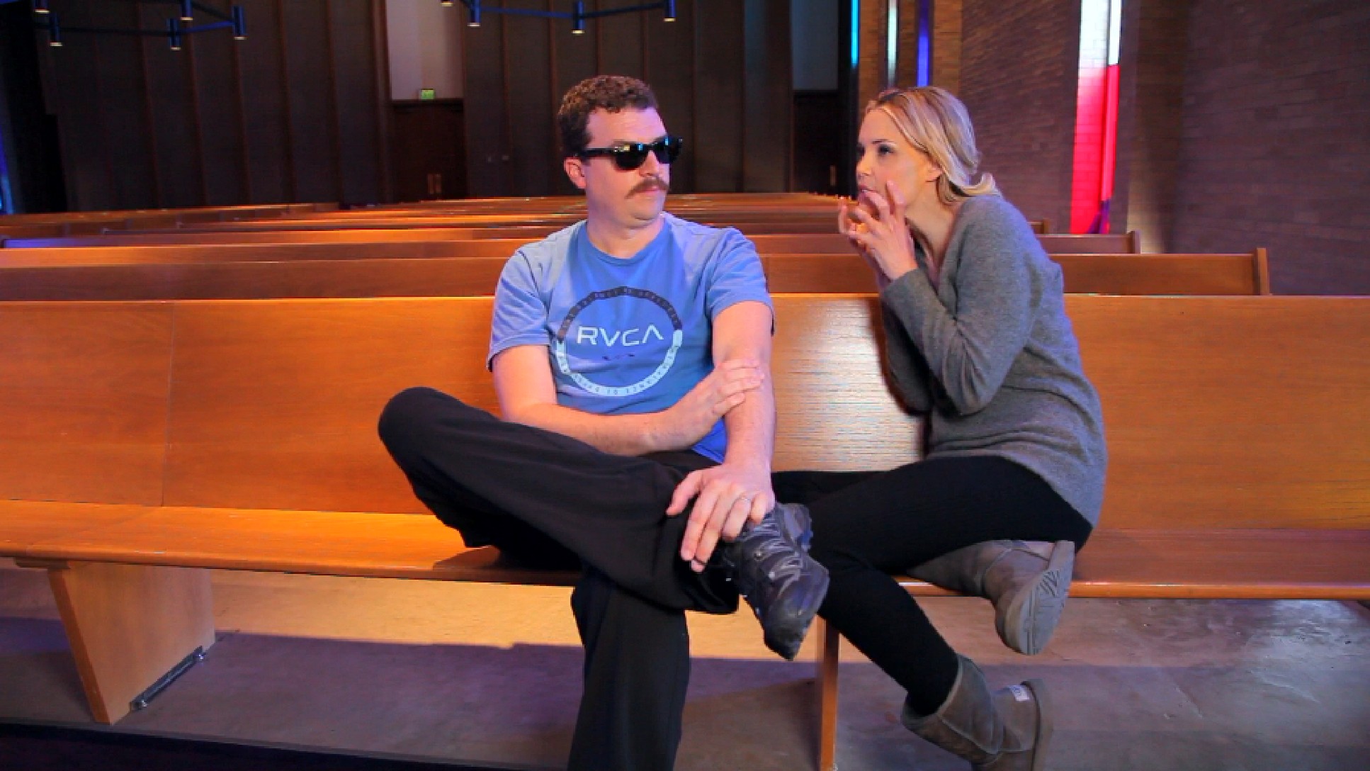 Sam Rockwell and Amy Ryan discuss the joys of a Jared Hess movie in "Digging In."