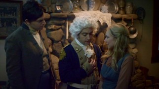 George Washington (Derek Waters) and Colonel Henry Luddington (Paul Scheer) are reluctant to let a teenaged girl (Juno Temple) make an important horse ride.