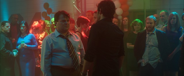 In "The D Train", Dan Landsman (Jack Black) is thoroughly embarrassed in a 20-year high school reunion that goes altogether different from how he imagined.