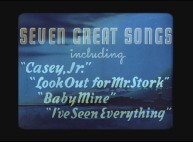 The original 1941 theatrical trailer touts seven great songs, its count and titles possibly differing from what you know of the film's soundtrack.