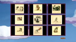 The Blu-ray "Dumbo" art galleries hold over six hundred stills including these nine storyboard images.