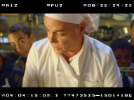 Pete (Ray Liotta) ends up teaching kids how to cook in this alternate ending.