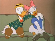Donald and Daisy in "Mr. Duck Steps Out"