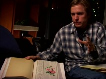 Tim Duffield shares a wallpaper design from his Ed Wood album in "Pie Plates Over Hollywood."