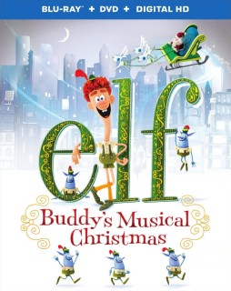 Elf: Buddy's Musical Christmas Blu-ray + DVD + Digital HD combo pack cover art -- click to buy from Amazon.com