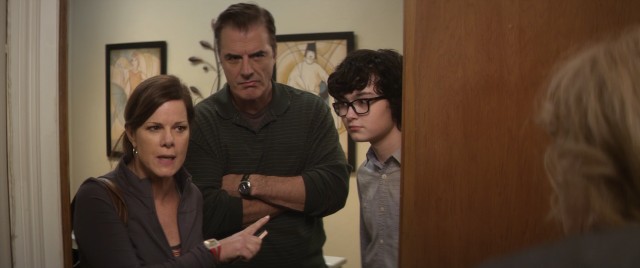 Fred's daughter (Marcia Gay Harden), son-in-law (Chris Noth), and grandson (Jared Gilman) have minor presence in supporting roles.