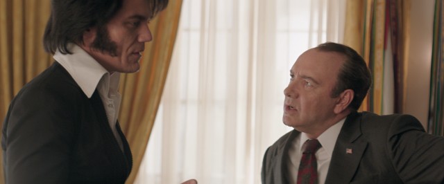 Unsurprisingly, Elvis (Michael Shannon) and Nixon (Kevin Spacey) do eventually meet in "Elvis & Nixon."