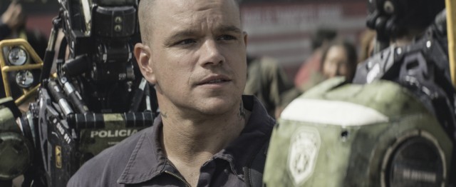 The troubled Max (Matt Damon) isn't ready to die in "Elysium."