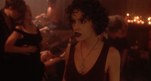 Charlotte (Alyssa Milano) finds herself in the middle of a vampiric orgy.