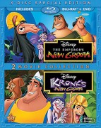 The Emperor's New Groove & Kronk's New Groove: 3-Disc Special Edition 2 Movie Collection Blu-ray + DVD cover art -- click to buy from Amazon.com