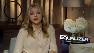 In the unlikely event that a former child prostitute in need of help is watching The Equalizer bonus material, Chloe Grace Moretz lets them know that help is available.
