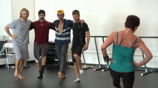 "Baseball Players Can Dance" with a little studio training.