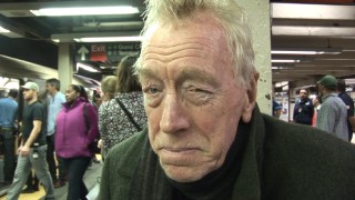Second oldest Oscar-nominated actor Max von Sydow, seen here in a Grand Central subway station, is the focus of his son Cedric's documentary "Dialogues with Renter."