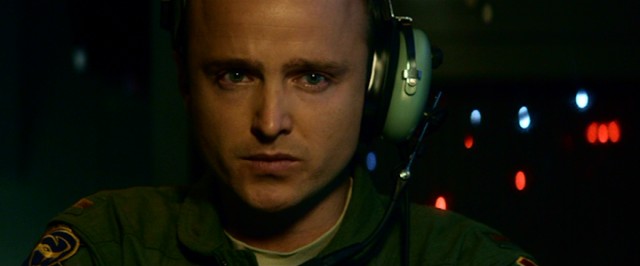 Working out of a bunker in Las Vegas, drone pilot Chris Watts (Aaron Paul) has real reservations about dropping a missile.