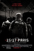 The 15:17 to Paris (2017) movie poster