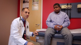 In this doctor's professional medical opinion, this boy is still fat.
