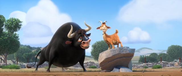 In Blue Sky Studios' "Ferdinand", Ferdinand the pacifist bull returns to Casa Del Toro and meets calming goat Lupe, who dreams of training him to be a champion fighter.