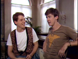 Matthew Broderick interviews Alan Ruck in "Vintage Ferris Bueller: The Lost Tapes."