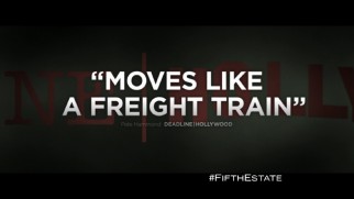 A "Fifth Estate" TV ad pushes a hashtag and a Pete Hammond quote.